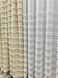 Тюль льон Букле з об'ємними смужками #254 фото 6