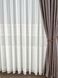 Лляний тюль &laquo;Hloya&raquo; зі смужками #207 фото 7
