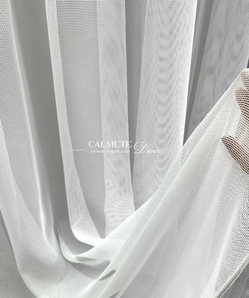 Однотонний тюль Антикіготь   #218 фото
