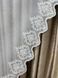 Бамбуковий тюль з класичним візерунком по низу #28 фото 1